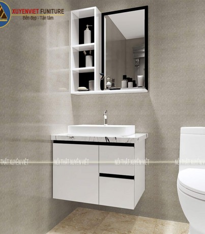 Sự lựa chọn thông minh tủ lavabo treo tường cho phòng tắm XVL777
