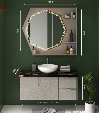 Tủ lavabo vân đá cá tính mã T01119 – 11 Tủ lavabo vân đá cá tính mã T01119 – 11