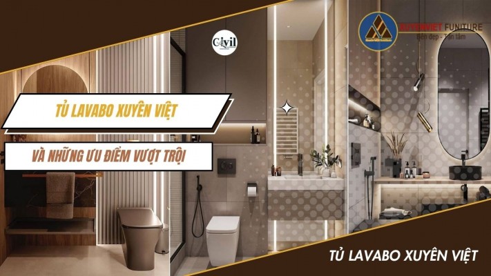 Tủ lavabo nhựa Xuyên Việt và những ưu điểm vượt trội