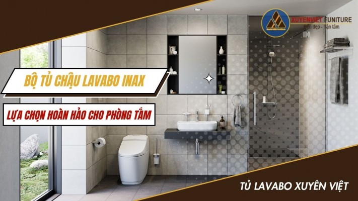 Bộ tủ chậu Lavabo INAX - Lựa chọn hoàn hảo cho phòng tắm